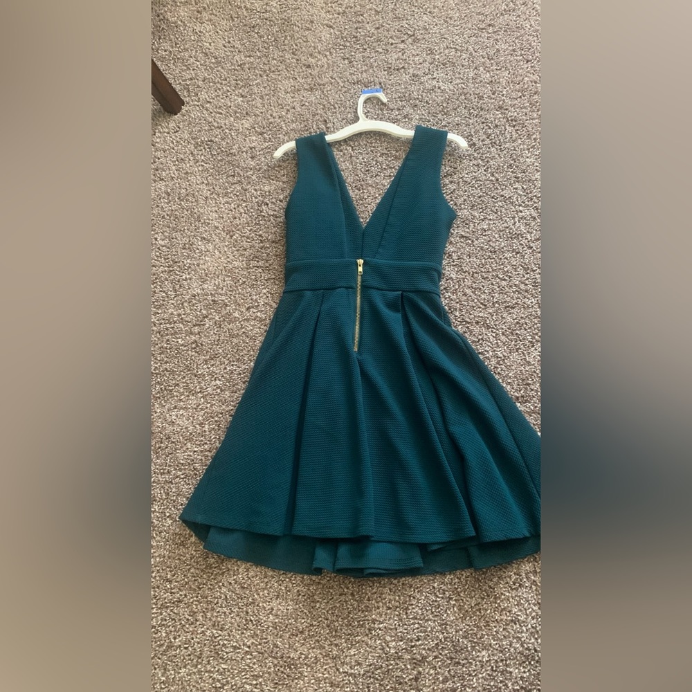 Green dress